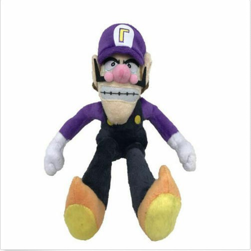 wario and waluigi plush