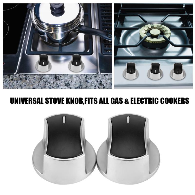 Universal Gas Stove Cooker Part Control Knobs Replacement Metal