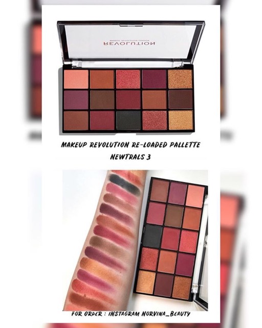 Makeup Revolution Reloaded Newtrals 2 Preorder Newtrals 3 Ready Stock Shopee Malaysia