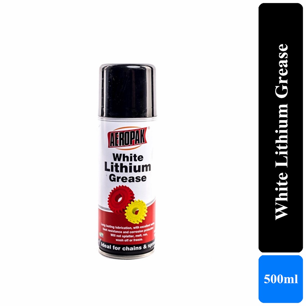 AEROPAK White Lithium Grease APK 8406 (500ml) Shopee Malaysia