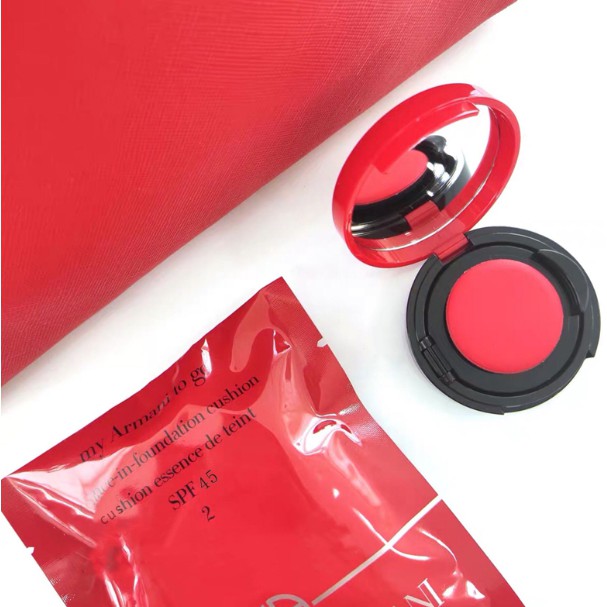 armani red cushion