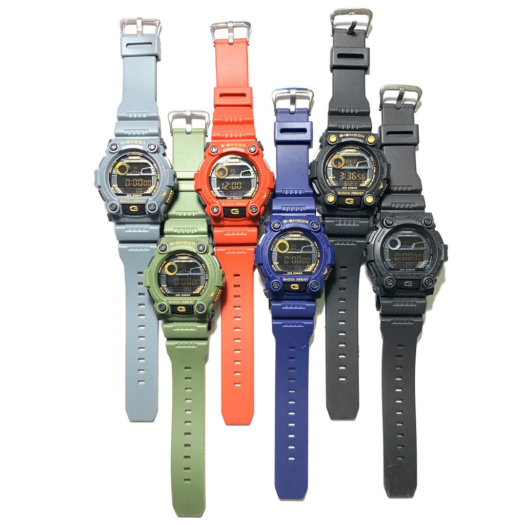 g shock mat moto putih