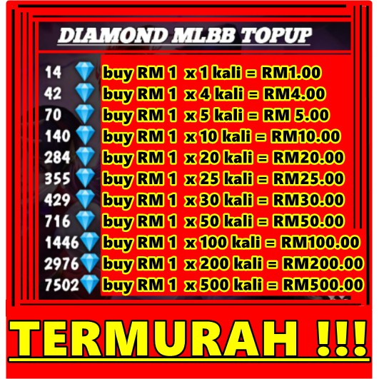 Top up diamond ml murah malaysia