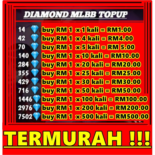Buy Diamond Ml Top Up Ml Diamond Top Up Diamond Mobile Legends Legend Murah Mobile Legends Diamonds Murah Seetracker Malaysia