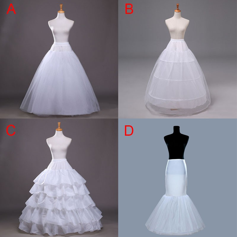 Wedding Petticoat Bridal Half Slip Prom Underskirt Skirt