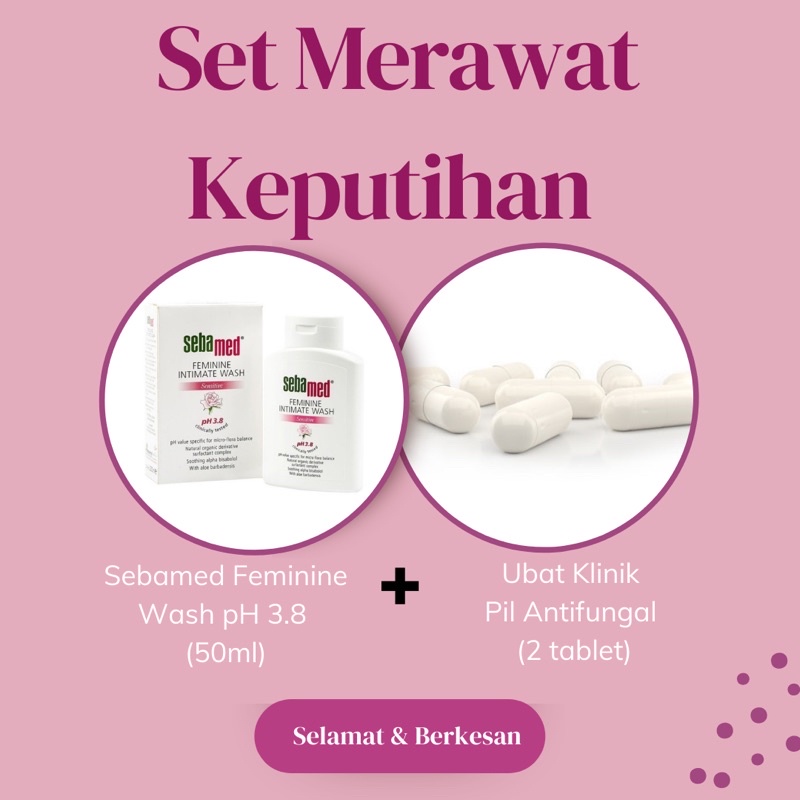 Set Merawat Keputihan Sebamed Feminine Intimate Wash Ph3 8 50ml Ubat Keputihan Krim Keputihan Gatal Shopee Malaysia