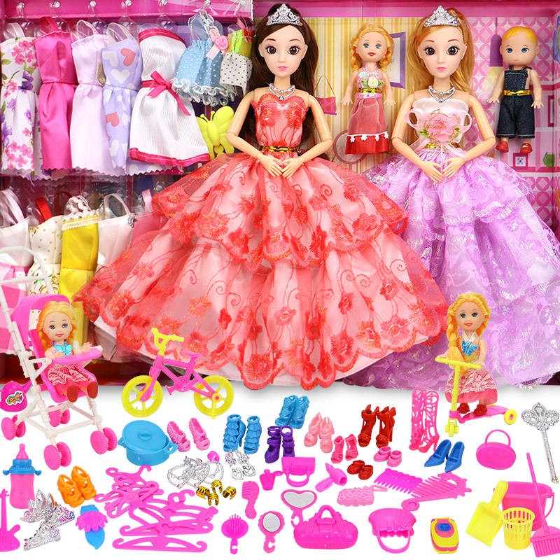 barbie dress up set