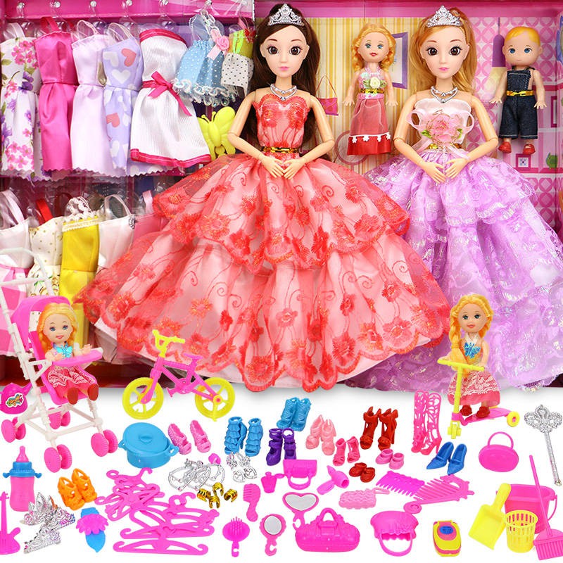 barbie dress up set