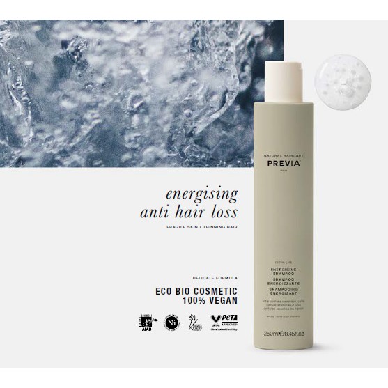 Previa Italy Energising Shampoo 250ml For Prevent Hair Loss Stimulate Hair Growth Shopee Malaysia