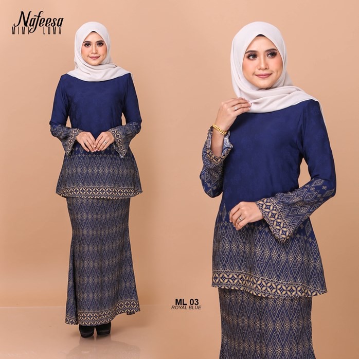 LAWARNI NAFEESA MIMI LOMA BAJU KURUNG MODEN RAYA 2019 