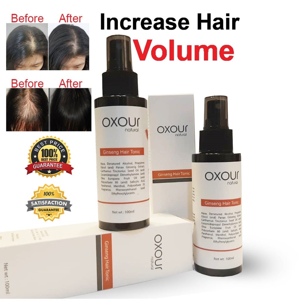 Oxour Rambut Gugur Hair Tonic Hair loss Ginseng Essence 100ml | Shopee  Malaysia