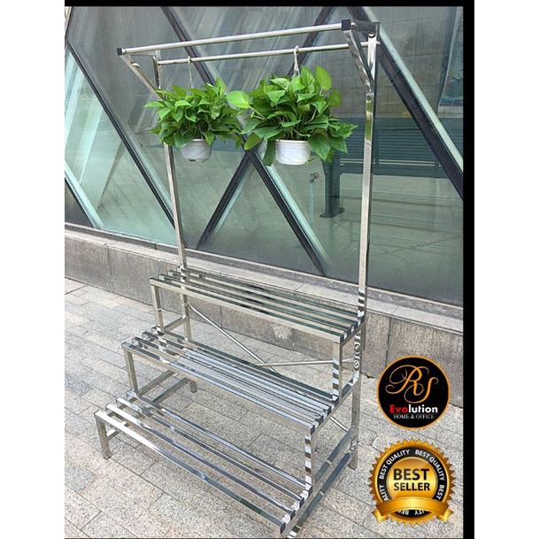 Buy Sale 8 8 Orchid Flower Rack Stainless Steel Decoration For Plant Indoor And Outdoor Rak Bunga Orkid Stainless Steel Seetracker Malaysia