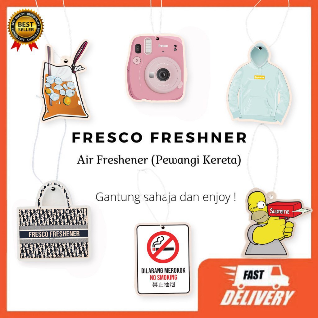 FRECO FRESHNERS Air Fresheners (Pewangi Kereta) Shopee Malaysia