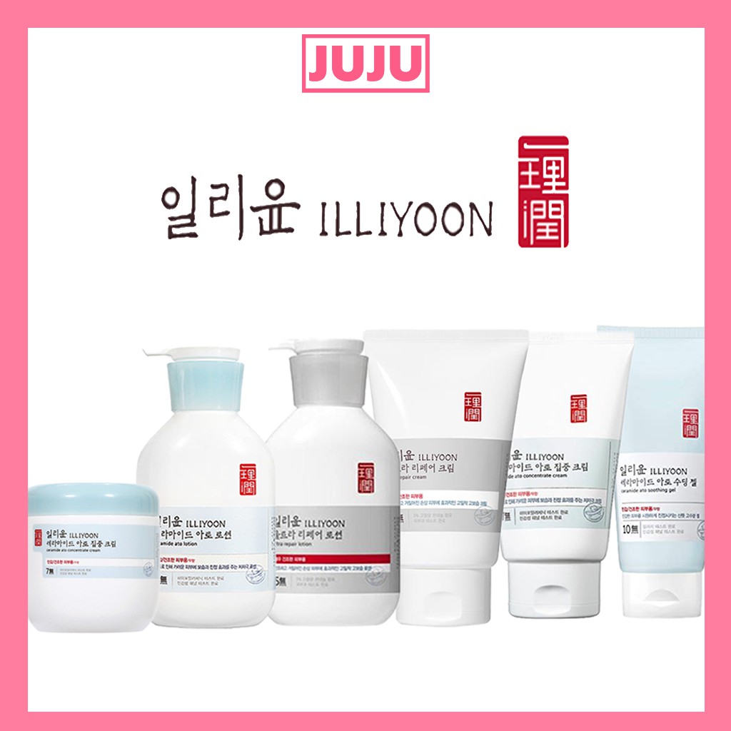 ILLIYOON / Collection / Ceramide Ato Concentrate Cream / Ceramide Ato Soothing Gel / Ultra