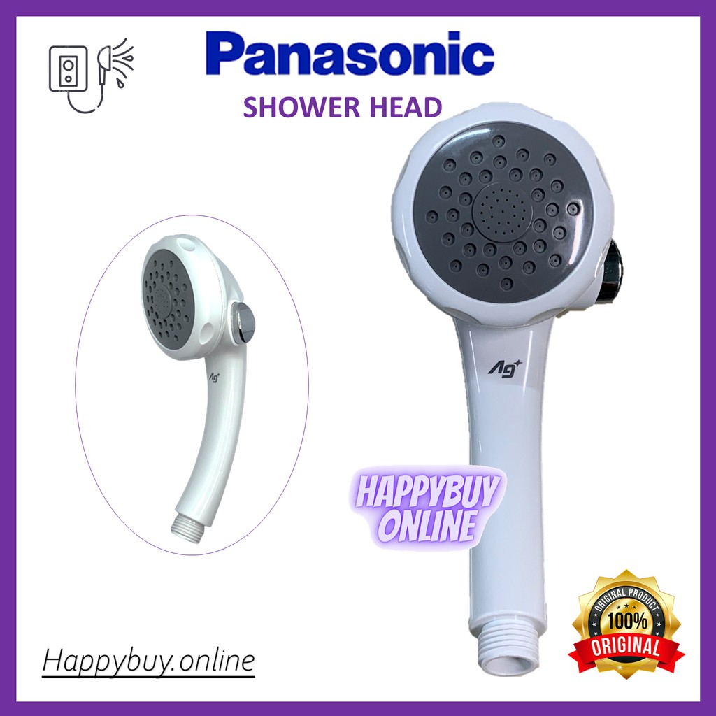 Panasonic Shower Head with 3 Speed Button Panasonic Home Water Heater