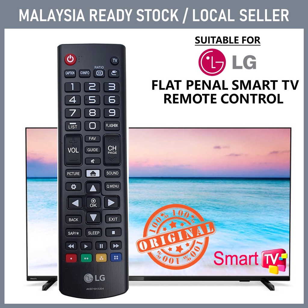 -Original- LG Led Smart Flat Penal Tv Television Remote Control ...