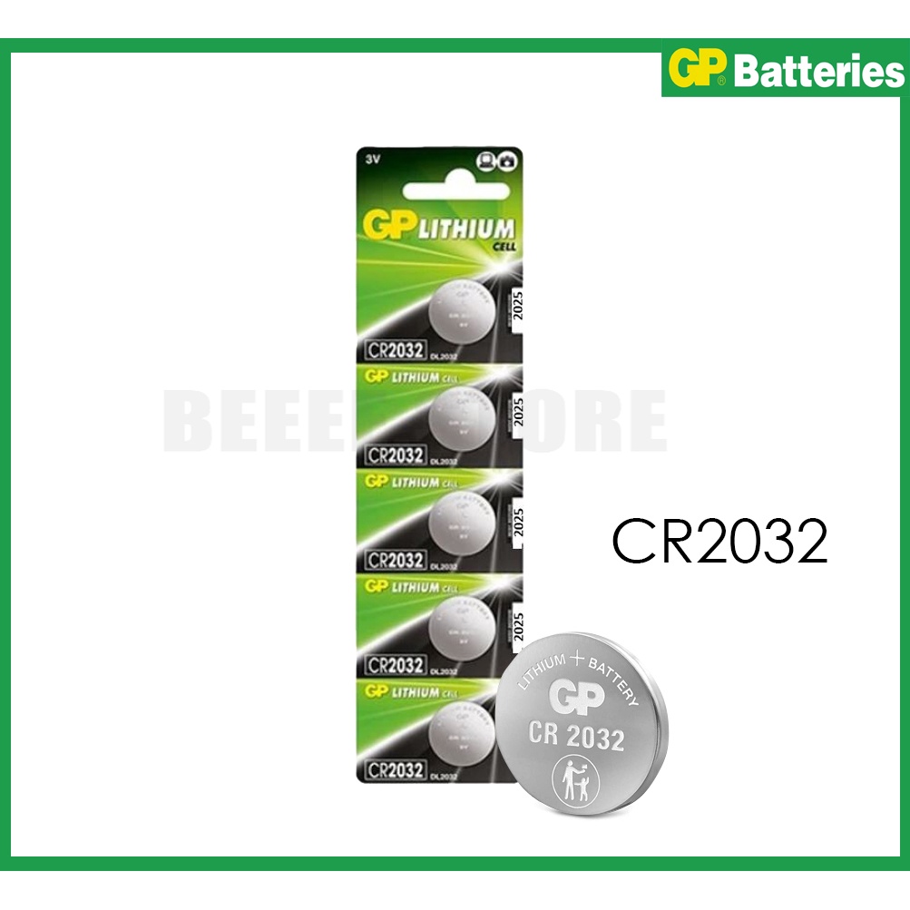 (1pc) Gp Electronic Device Battery Lithium Cell Cr2032 