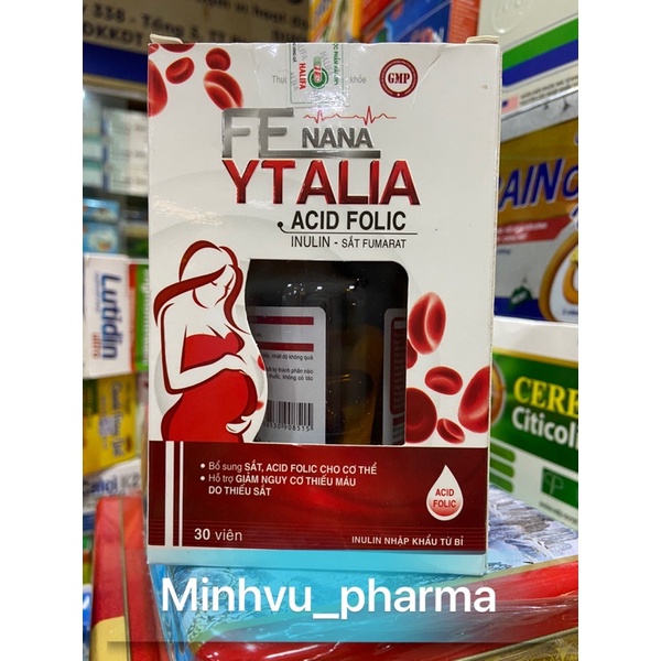 Fe Nana Ytalia Iron Supplement 30 Capsules Fe Nana Ytalia Zat Besi