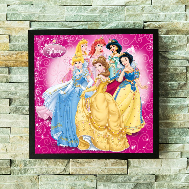 barbie doll wall painting