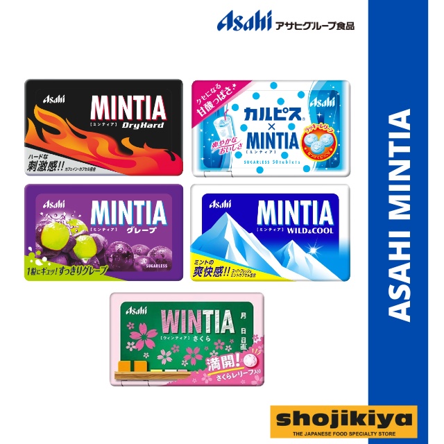 Asahi Mintia Dry Hard / Calpis / Grape / Wild  Cool / Sakura | Shopee  Malaysia