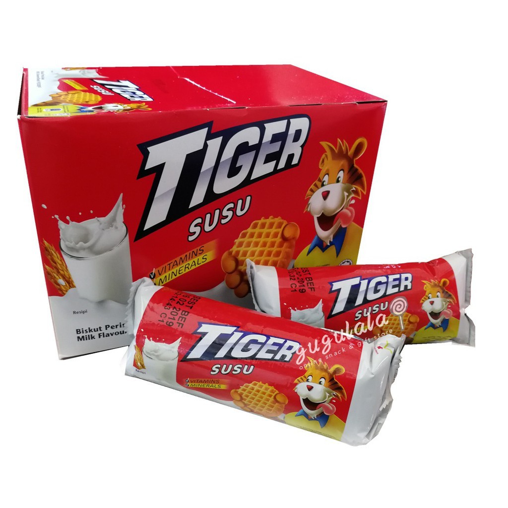 Tiger Biskuat 12 S X 60g 75g Shopee Malaysia