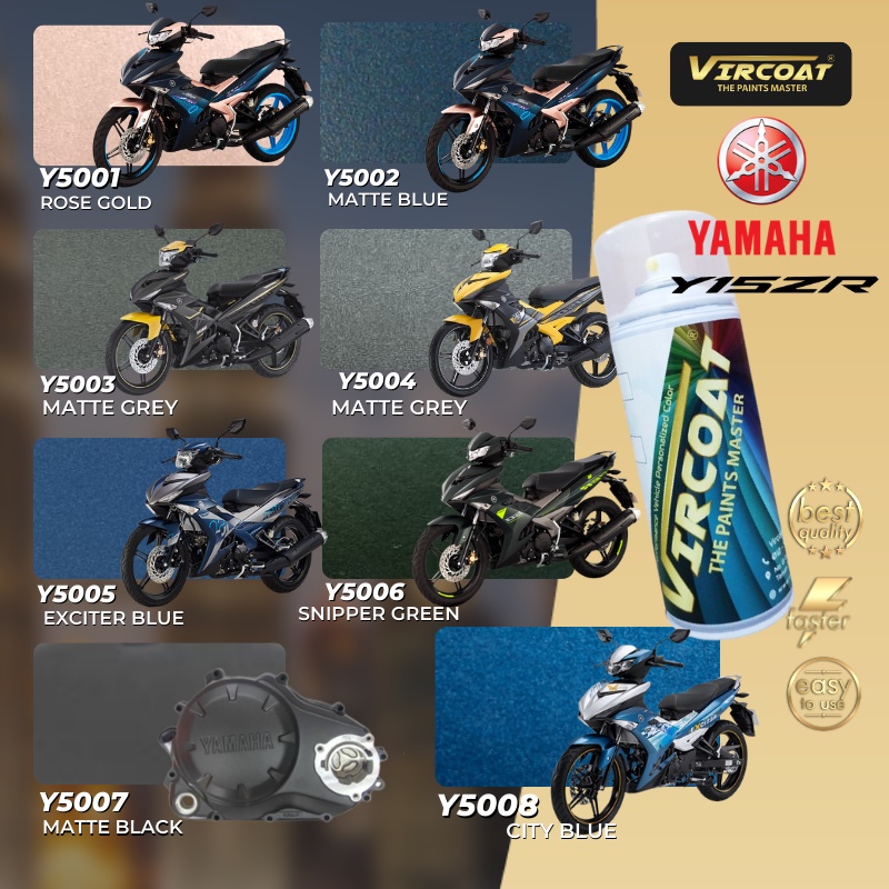 YAMAHA Motor Paint Y15ZR / LC/ DOXOU/ /EXITER/ ANNIVERSARY V1 V2 MX