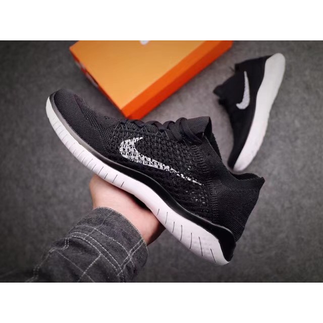 Nike Free Flyknit 5 0 Mens Leisure Sports Shoes Low Top Running Shoes Original Shopee Malaysia