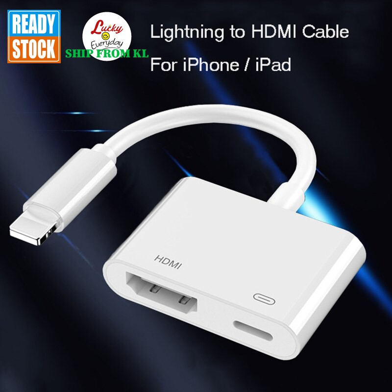iPhone Lightning to HDMI / Lightning Digital AV Adapter - Lightning to