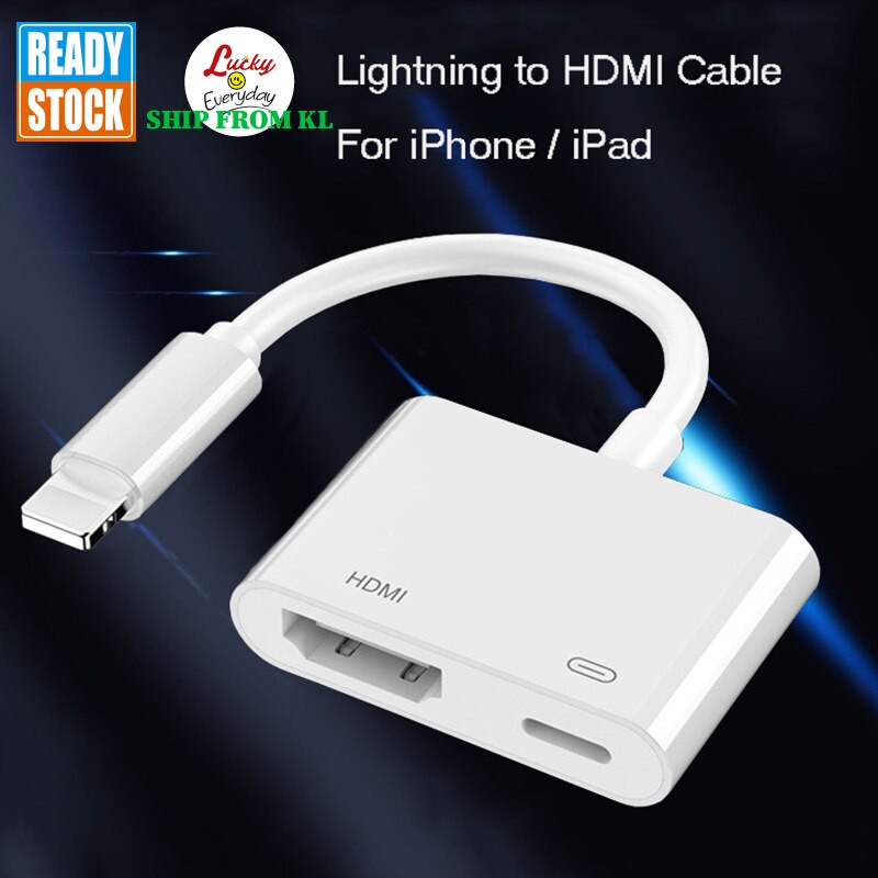 iPhone Lightning to HDMI / Lightning Digital AV Adapter - Lightning to