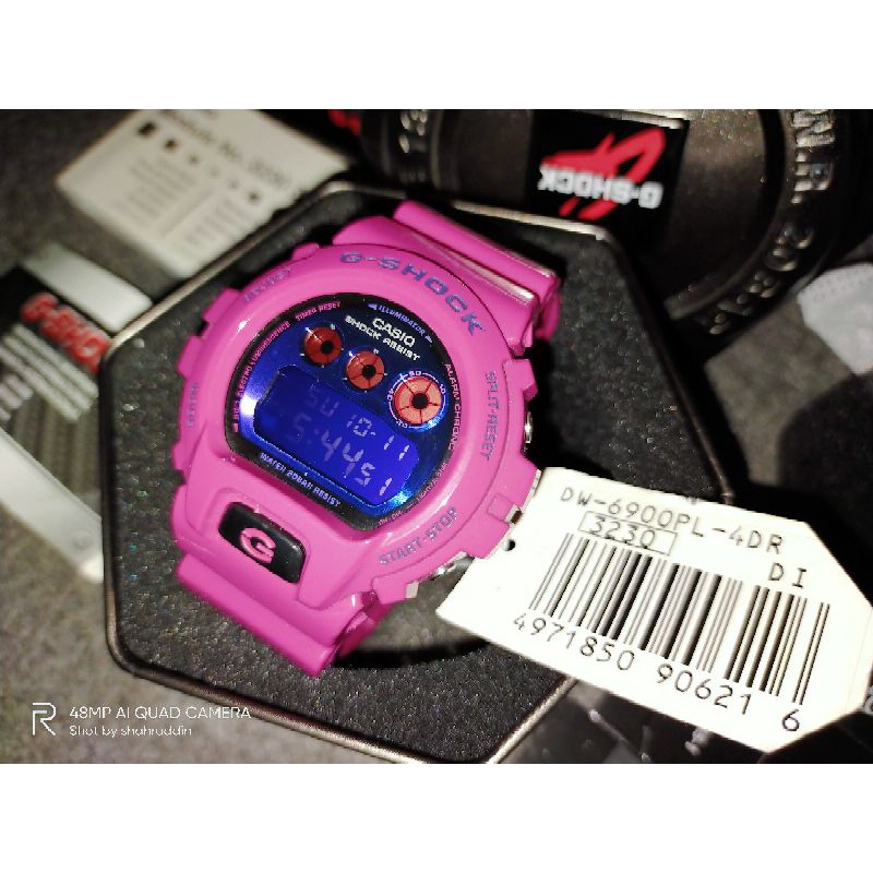 G-Shock Dw-6900-Pl4 Original Pink Purple | Shopee Malaysia