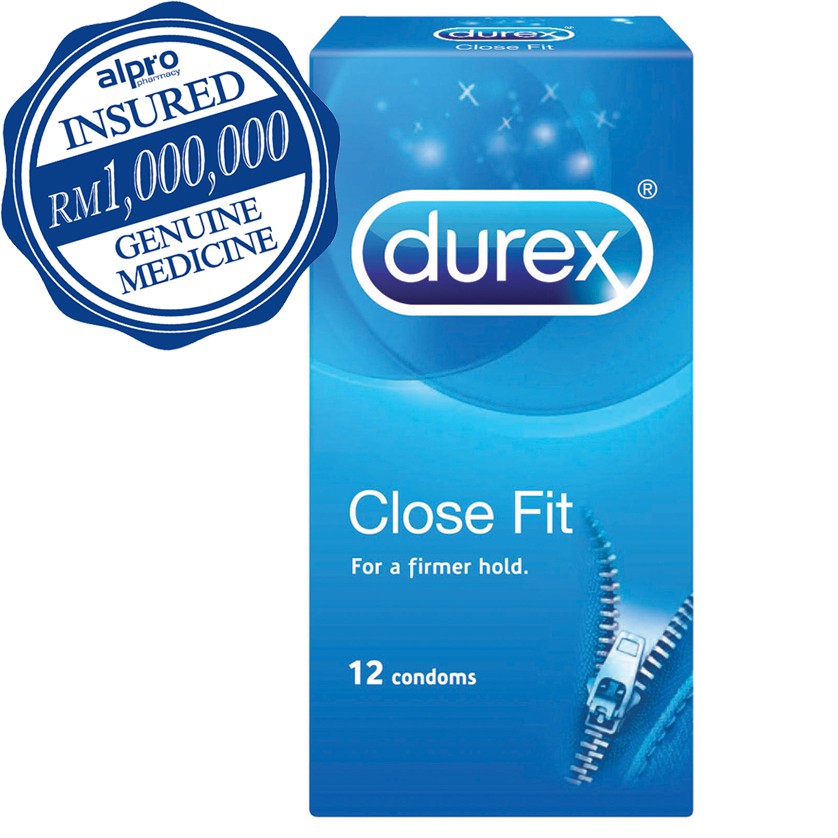 Durex Close Fit Condom 12s Exp Date 102023 Shopee Malaysia