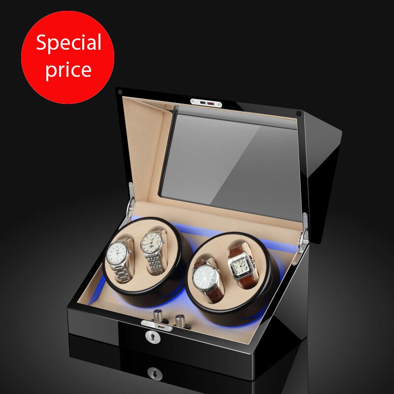 Watch Winder Four Table Position Shaker Automatic Mechanical Wrist 