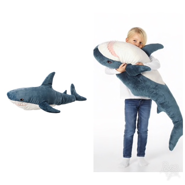 giant stuffed shark from ikea