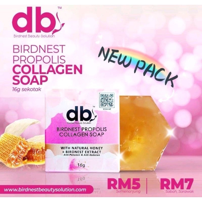 BIRDNEST PROPOLIS COLLAGEN SOAP