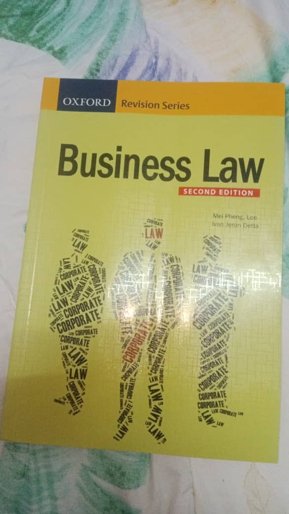 Mybuku Com Ors Business Law Second Edition Dr Lee Mei Pheng 9789834719524 Oxford Shopee Malaysia