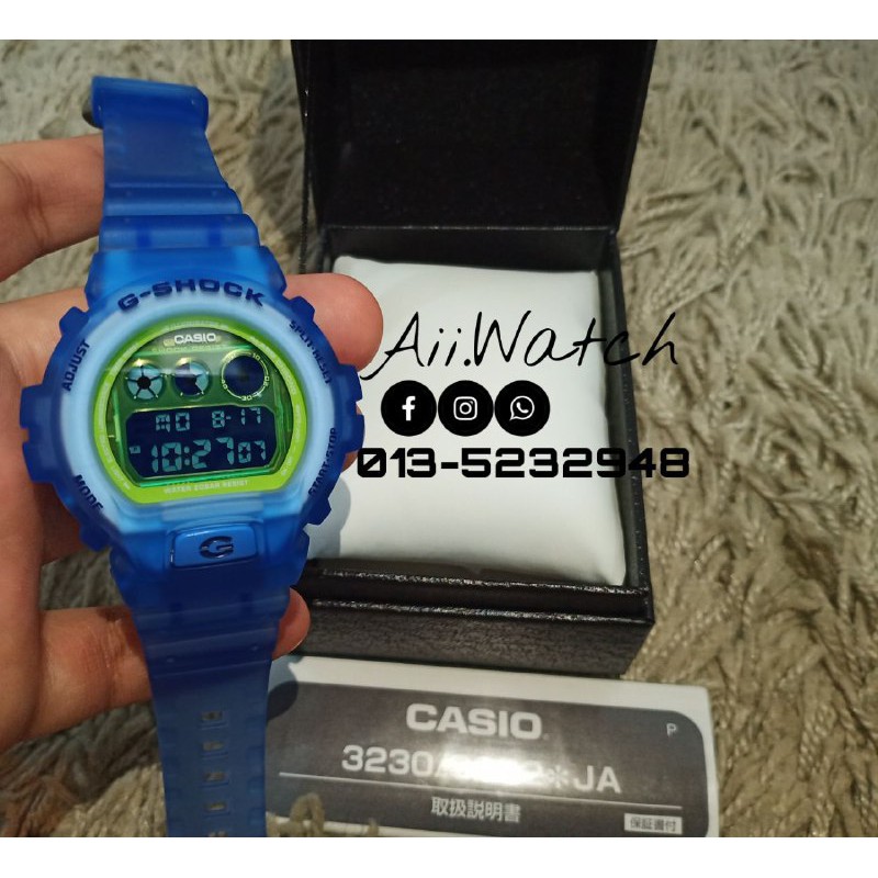 G Shock Dw 6900ls 2jf Japan Set Shopee Malaysia