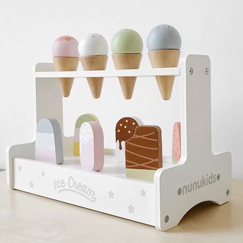 Nunukids wooden ice-cream set | Shopee Malaysia