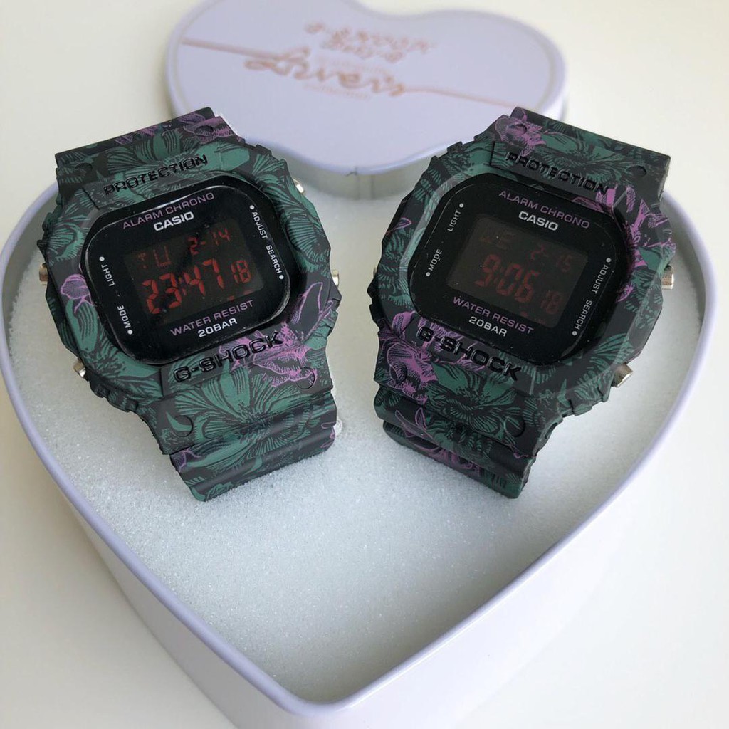 g shock flora couple