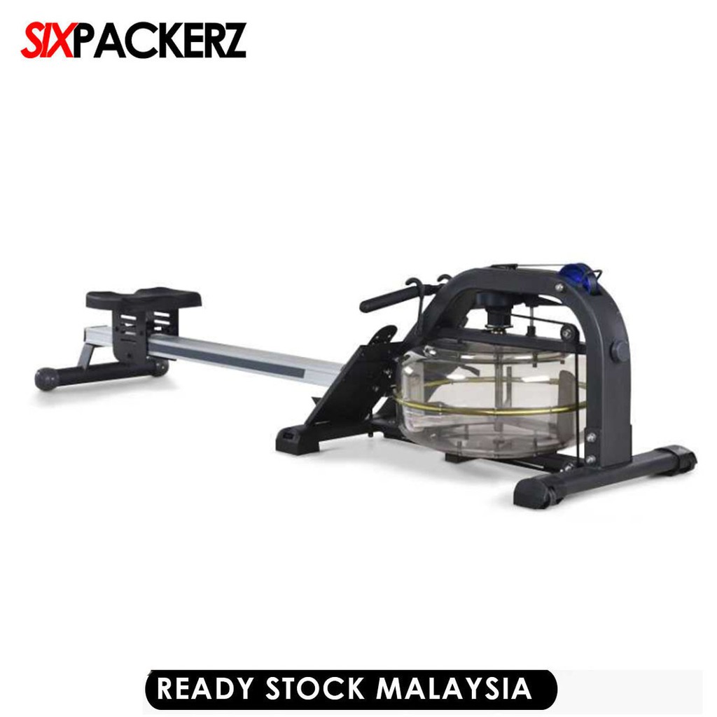 Rowing Machine Water Rower Home Fitness Equipment Boating Machine Adjustable Shopee Malaysia