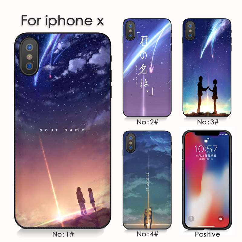 Kiminonawa Your Name Japanese Anime For Iphone 7 X Xs Xr Phone Cover