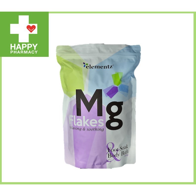 Magnesium flakes by Elementz 1kg Shopee Malaysia