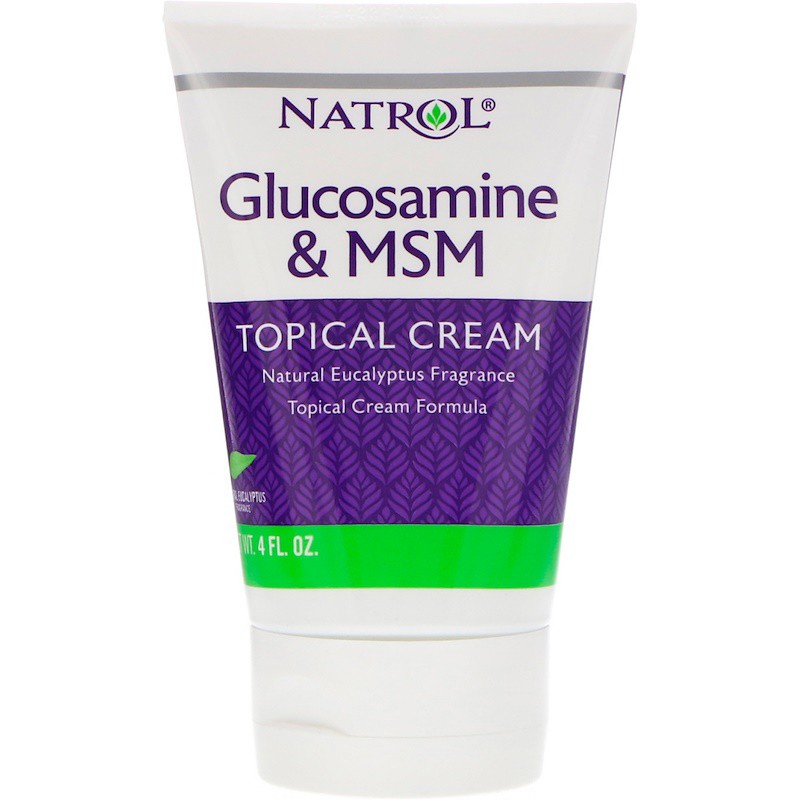 Natrol Glucosamine And Msm Topical Cream 4 Fl Oz Shopee Malaysia