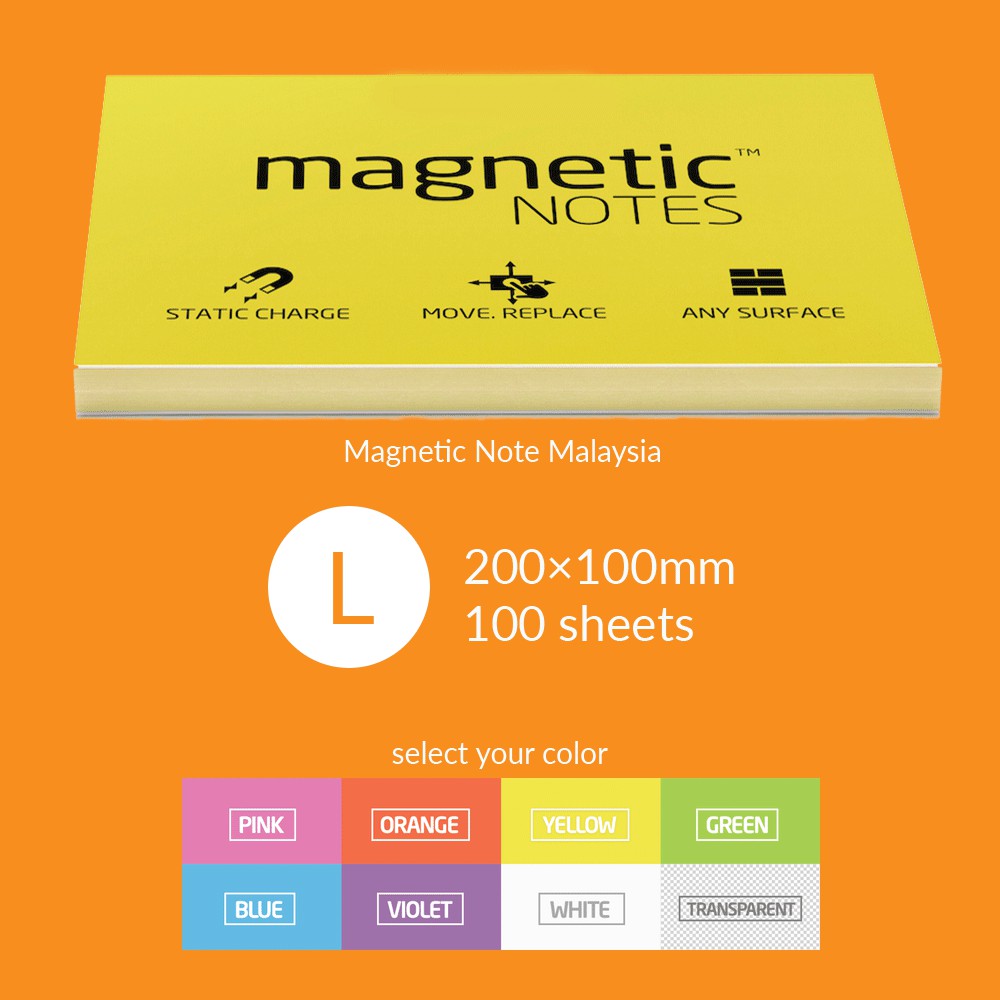 (Ready stock) Original Tesla Amazing Notes L (200×100mm