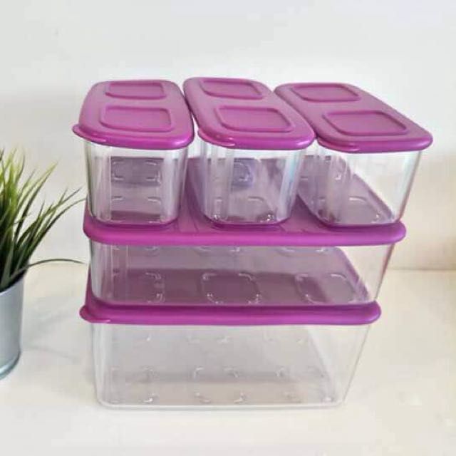 Tupperware Rectangular Clearmate Set | Shopee Malaysia