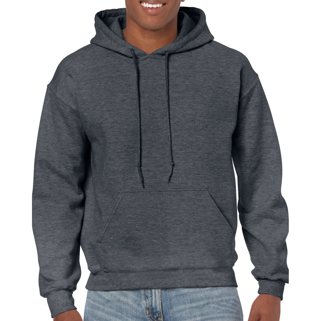 gildan dark heather hoodie