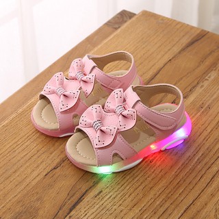 light shoes for baby girl