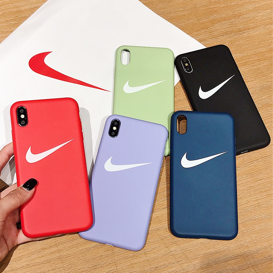 NIKE Silicone Luminous Soft Phone Case 