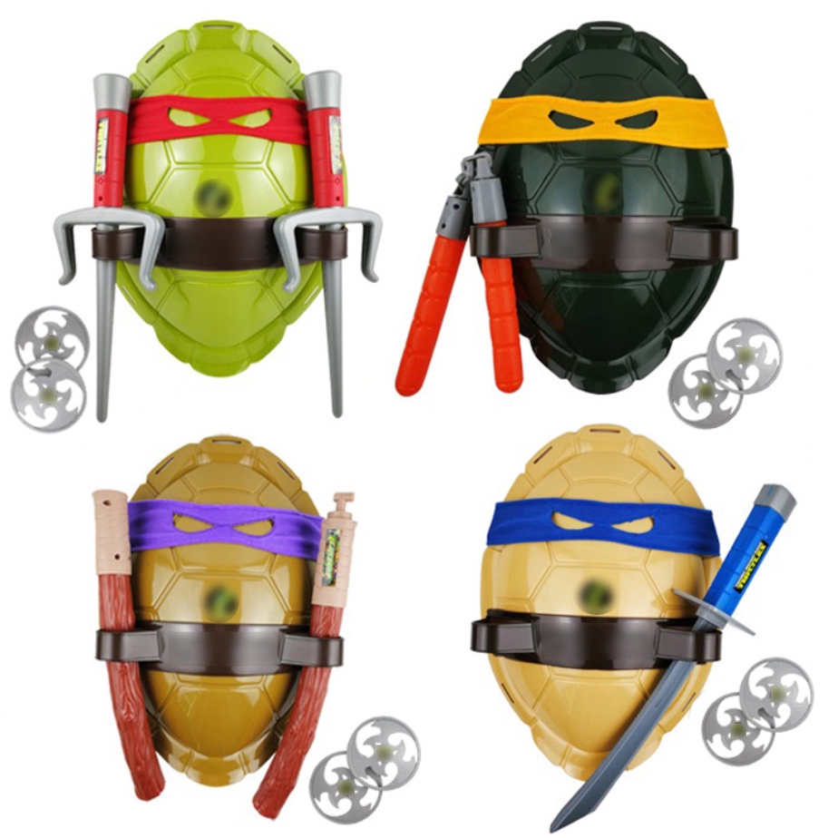 (local) Ninja Turtles toys shell Costume Weapon kids