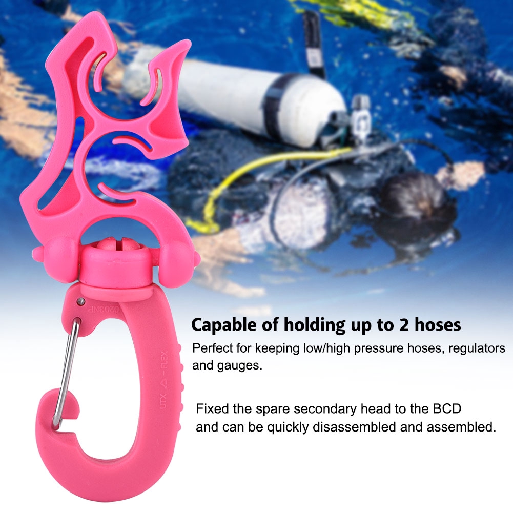 Scuba Diving Regulator Hose Holder Retainer Magnetic Octo Pipe Clip Keeper 