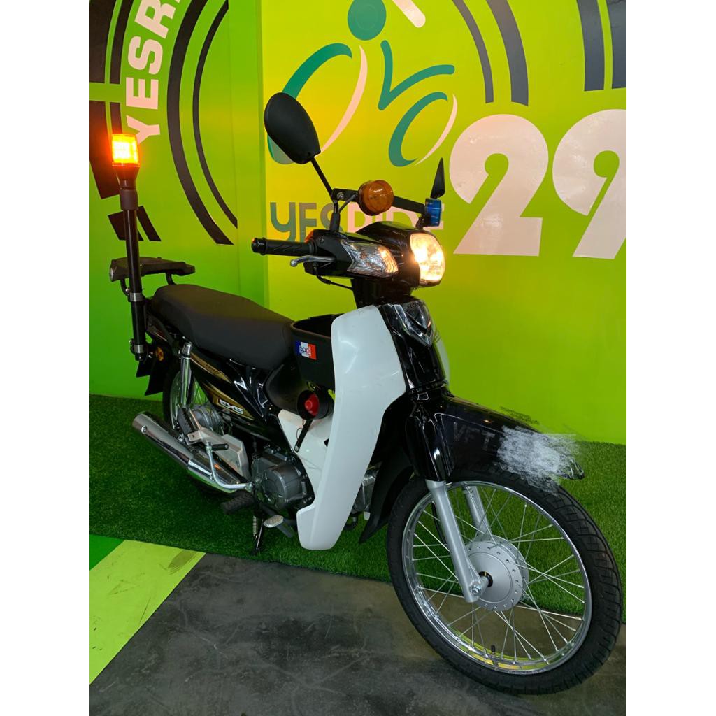 HONDA EX5 CUSTOM MADE BEACON LIGHT WITH SIREN (applicable for others bike model too)